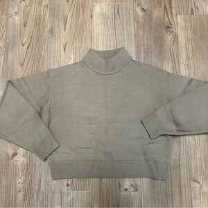 Aritzia Wilfred cropped turtleneck sweater